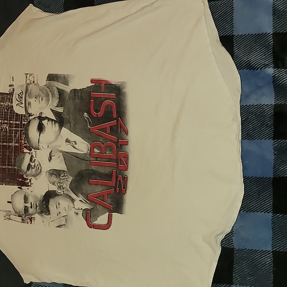 Made in USA. Baseball-style Tee. CALIBASH concert Tee 2017 Size Large. - Picture 6 of 10